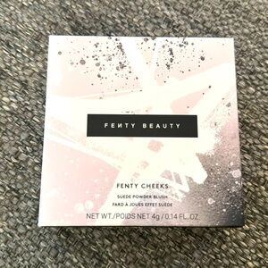 Brand new! Fenty Beauty Fenty Cheeks Suede Powder Blush - Petal Poppin